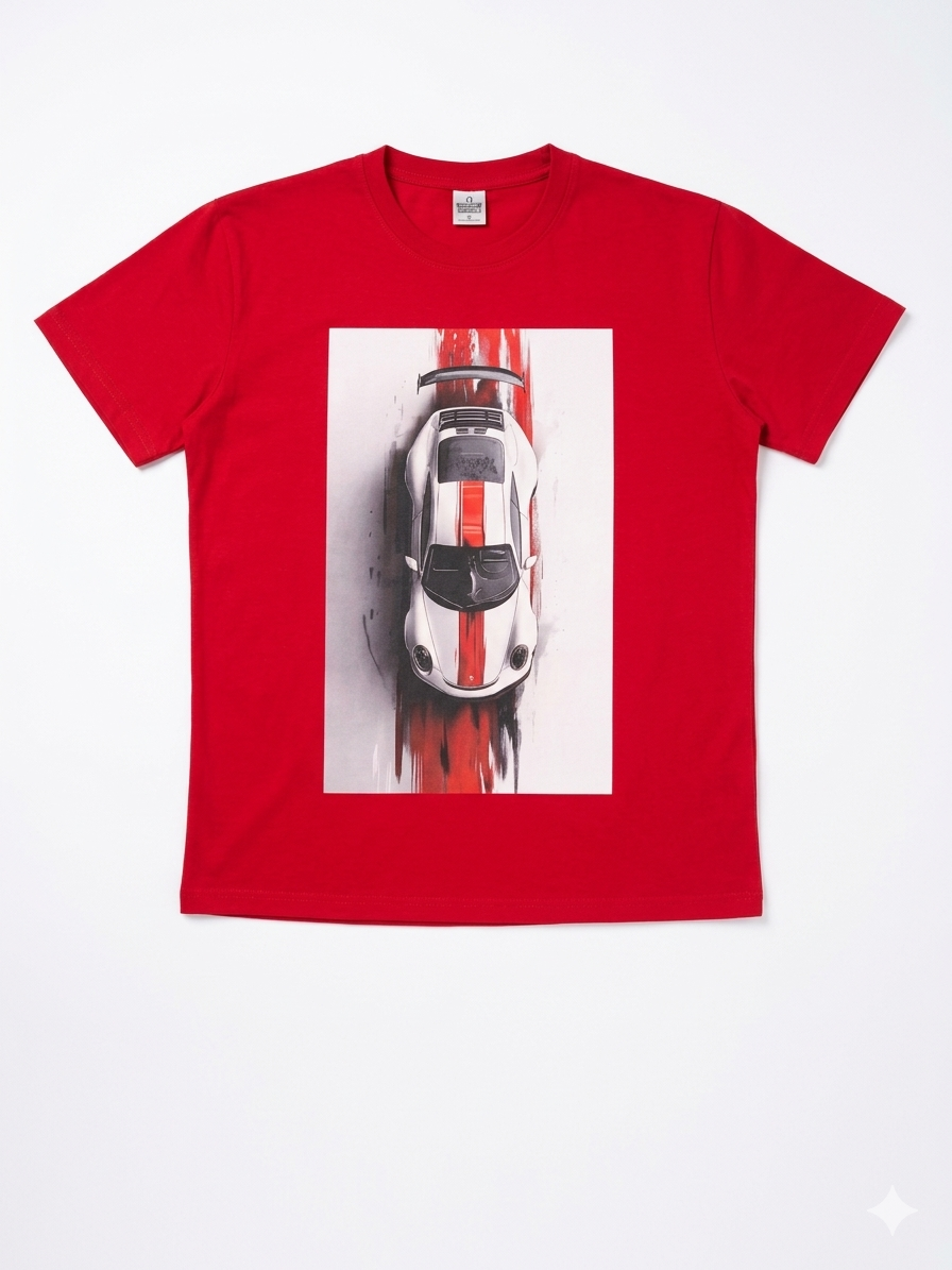 Crew Neck Printing T-Shirt