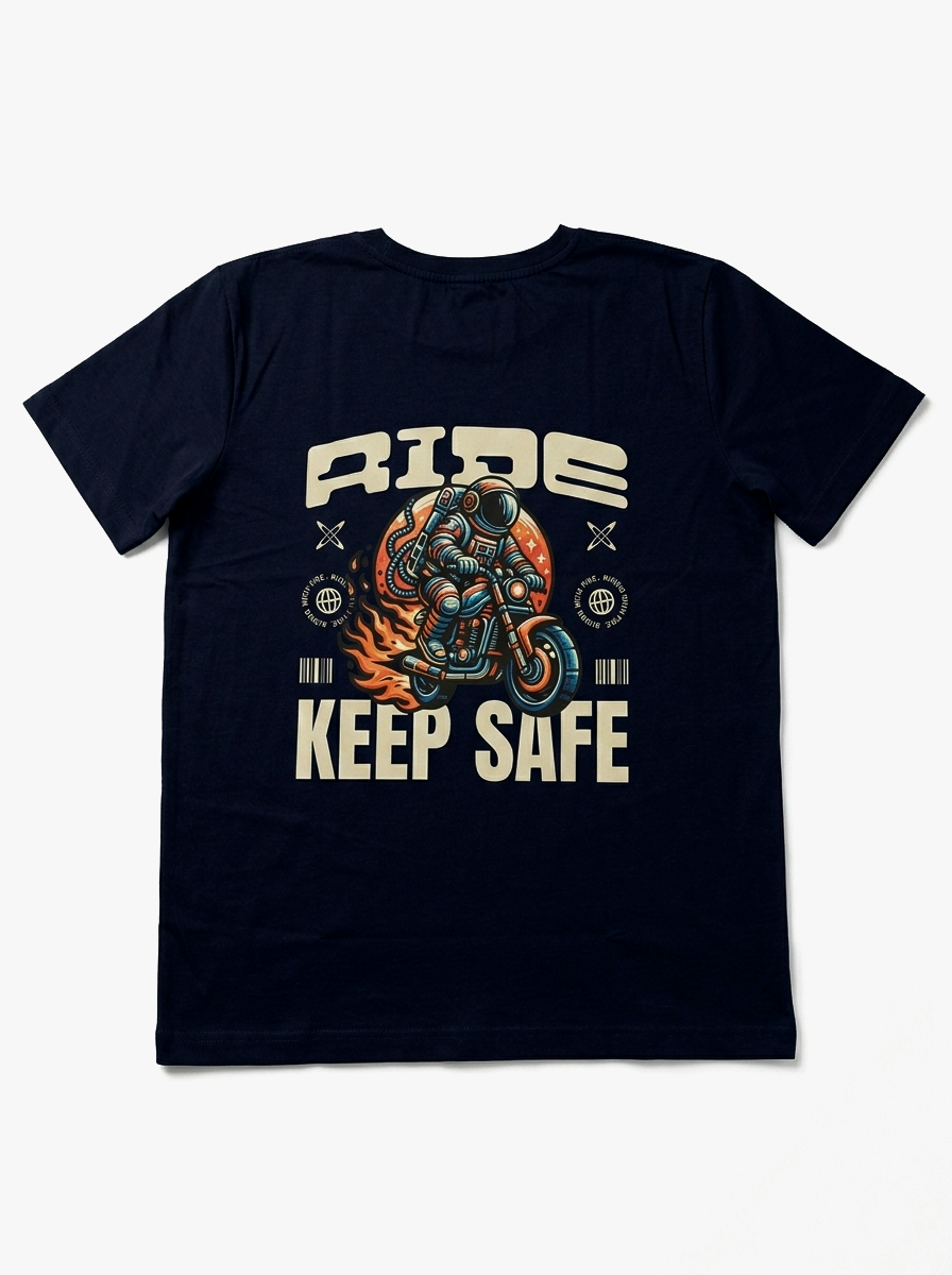 Crew Neck Printing T-Shirt