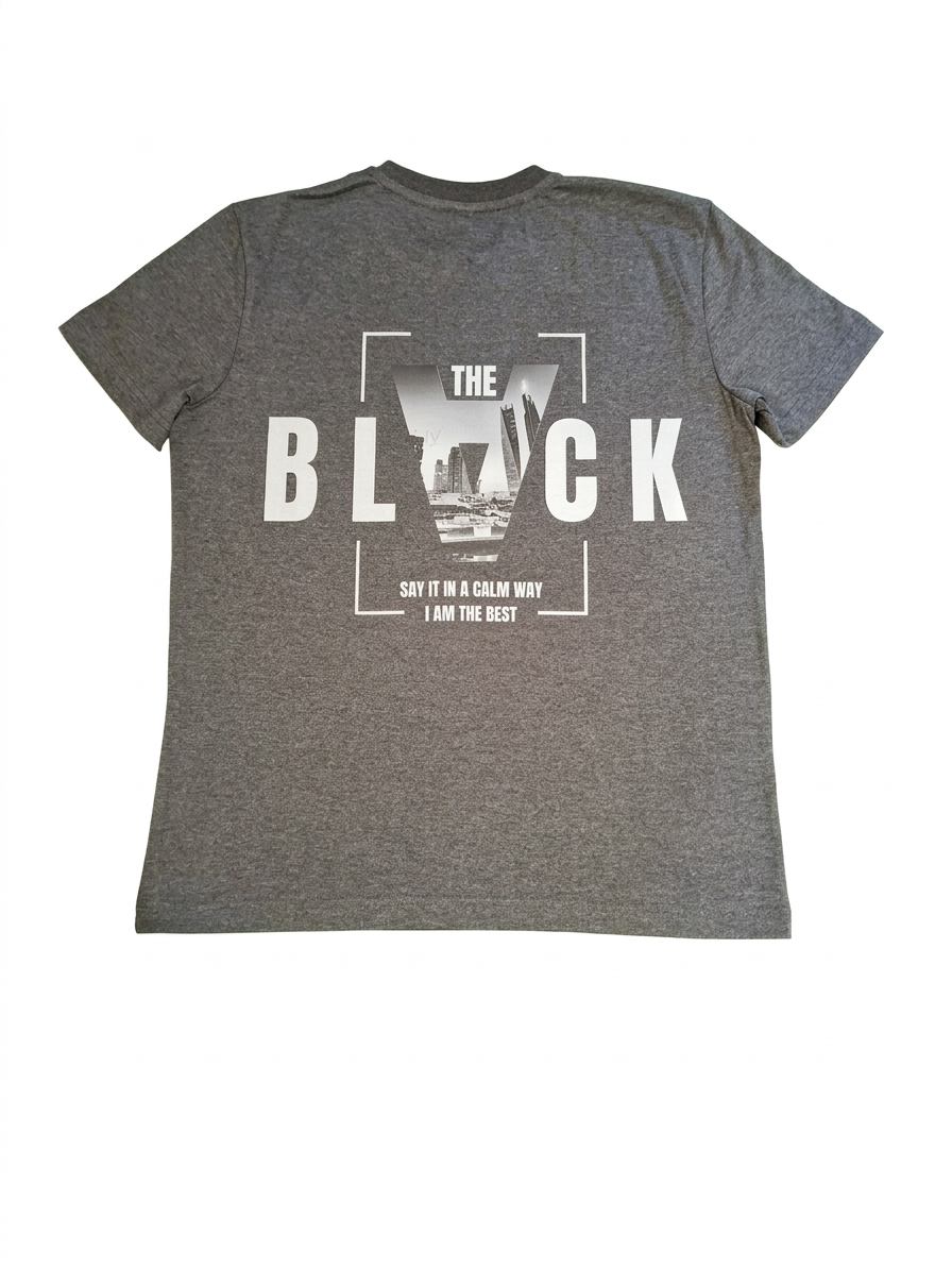 Crew Neck Printing T-Shirt